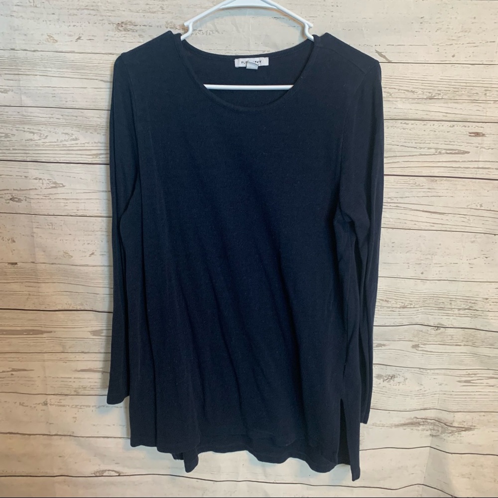 Navy blue Tunic sweater